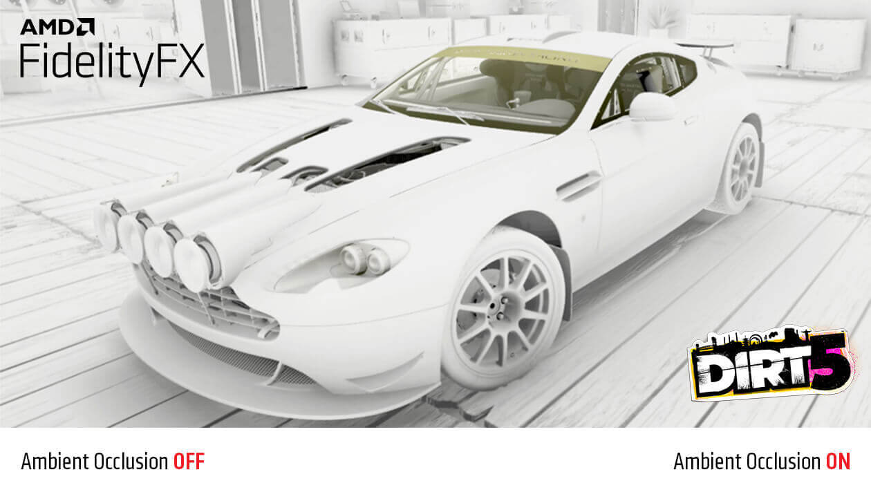 FidelityFX Ambient Occlusion ON
