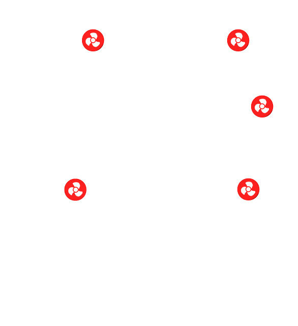 4-pin PWM/DC fan position