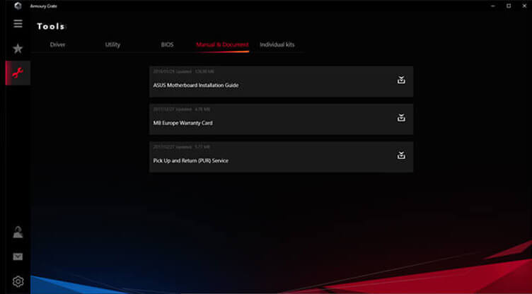Driver & manual download