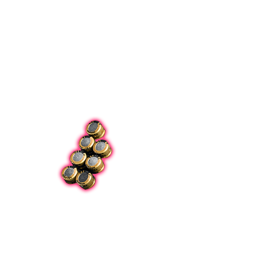 Premium Nichicon™ audio capacitors